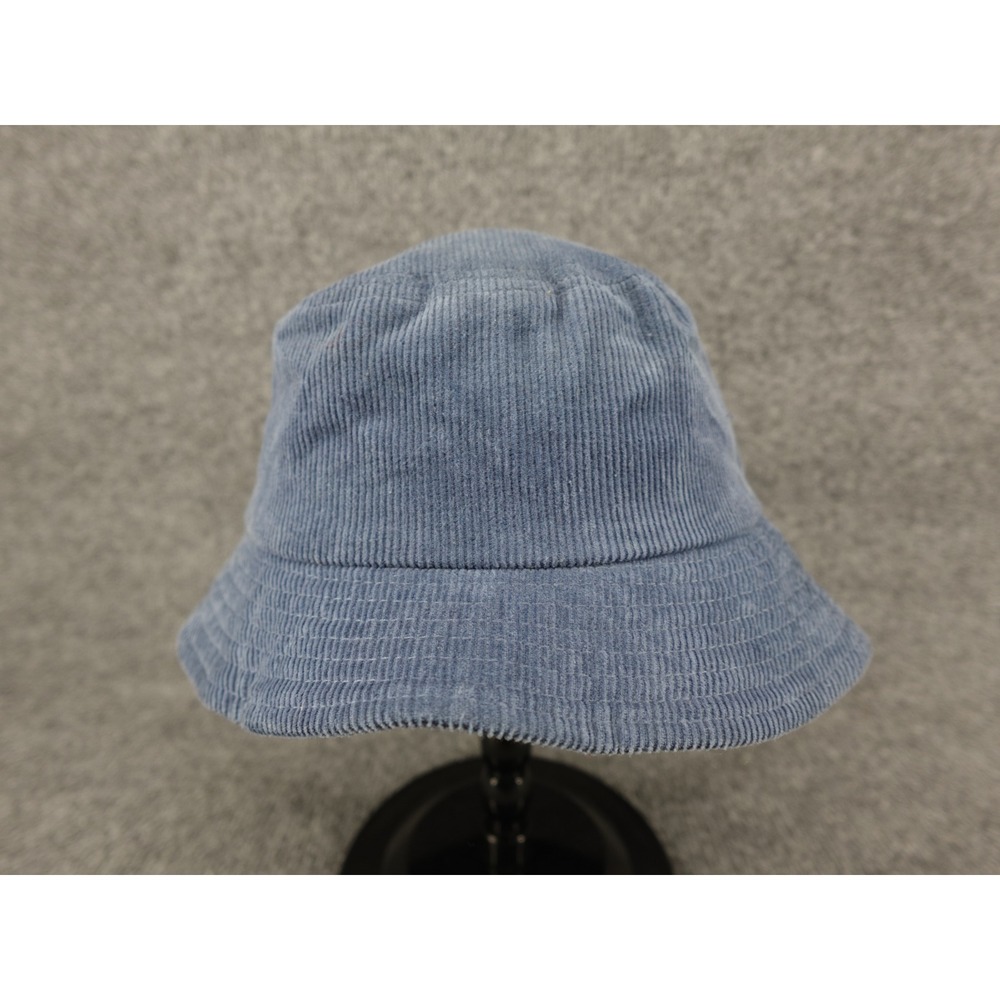 David and‎ Young Bucket Hat Unisex OSFM Blue Good Corduroy Retro Streetwear